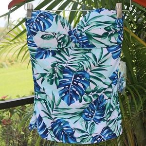 ❌SOLD❌Tommy Bahama Fronds Floating Twist Front Bandini